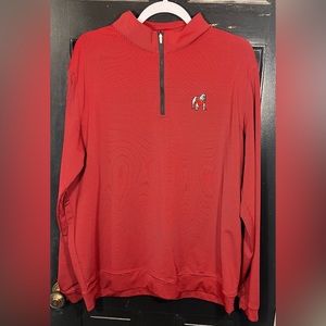 Peter Millar UGA Quarter Zip XL